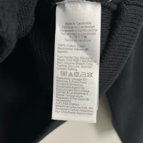 J. Crew Cotton Lady Sweater size L - Picture 8 of 9